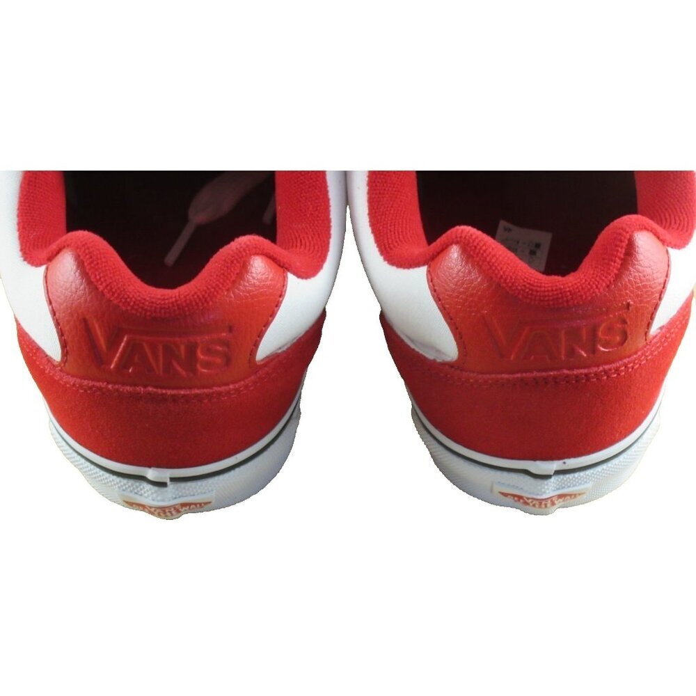 Vans Men's Chukka Push Red True White Canvas Suede shoes Size 11.5 NIB - Picture 5 of 7
